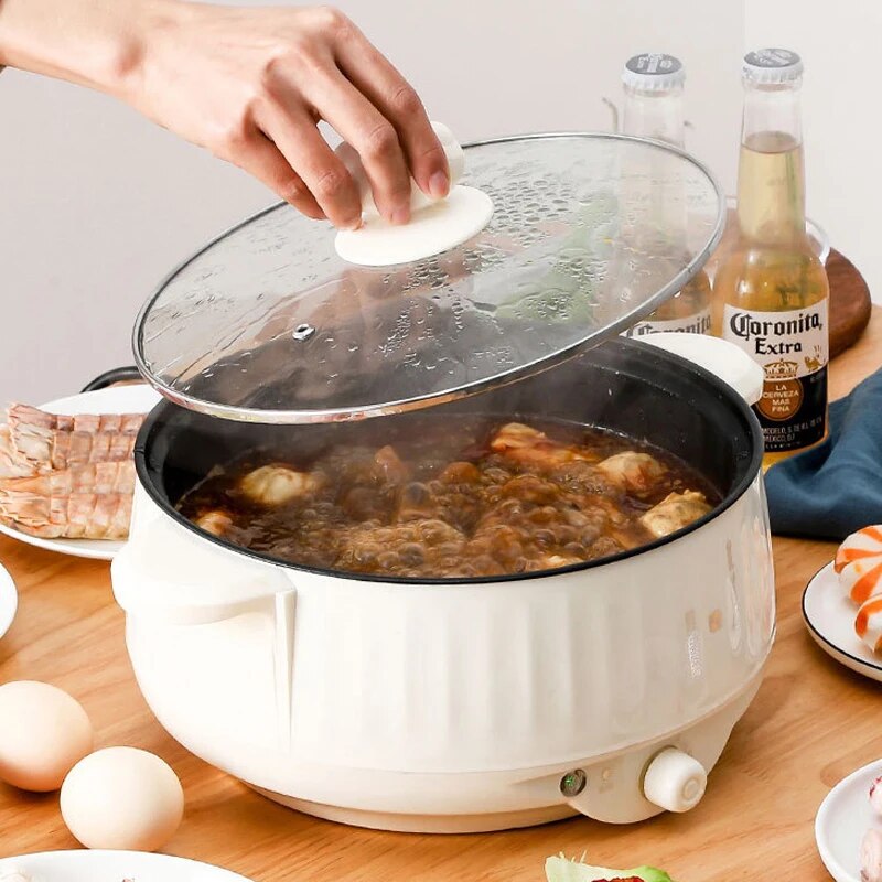 220vマルチクッカーシングル/ダブルレイヤー電気ポット1- - Crepe Pan Nonstick のレビューと価格
