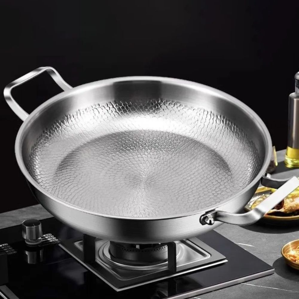 耐久性のあるチタン合金製両耳フライパン、ノンスティック加工な - Crepe Pan Nonstick のレビューと価格