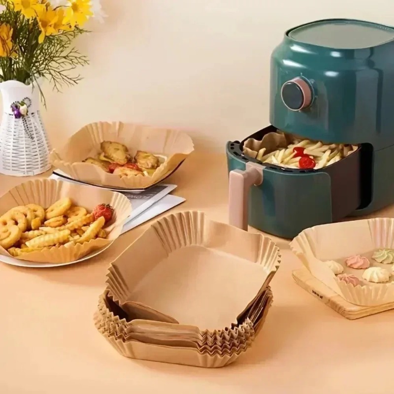 50-200 個エアフライヤークッキング紙食品グレードノンス - Home Cooking Oil Disposal のレビューと価格
