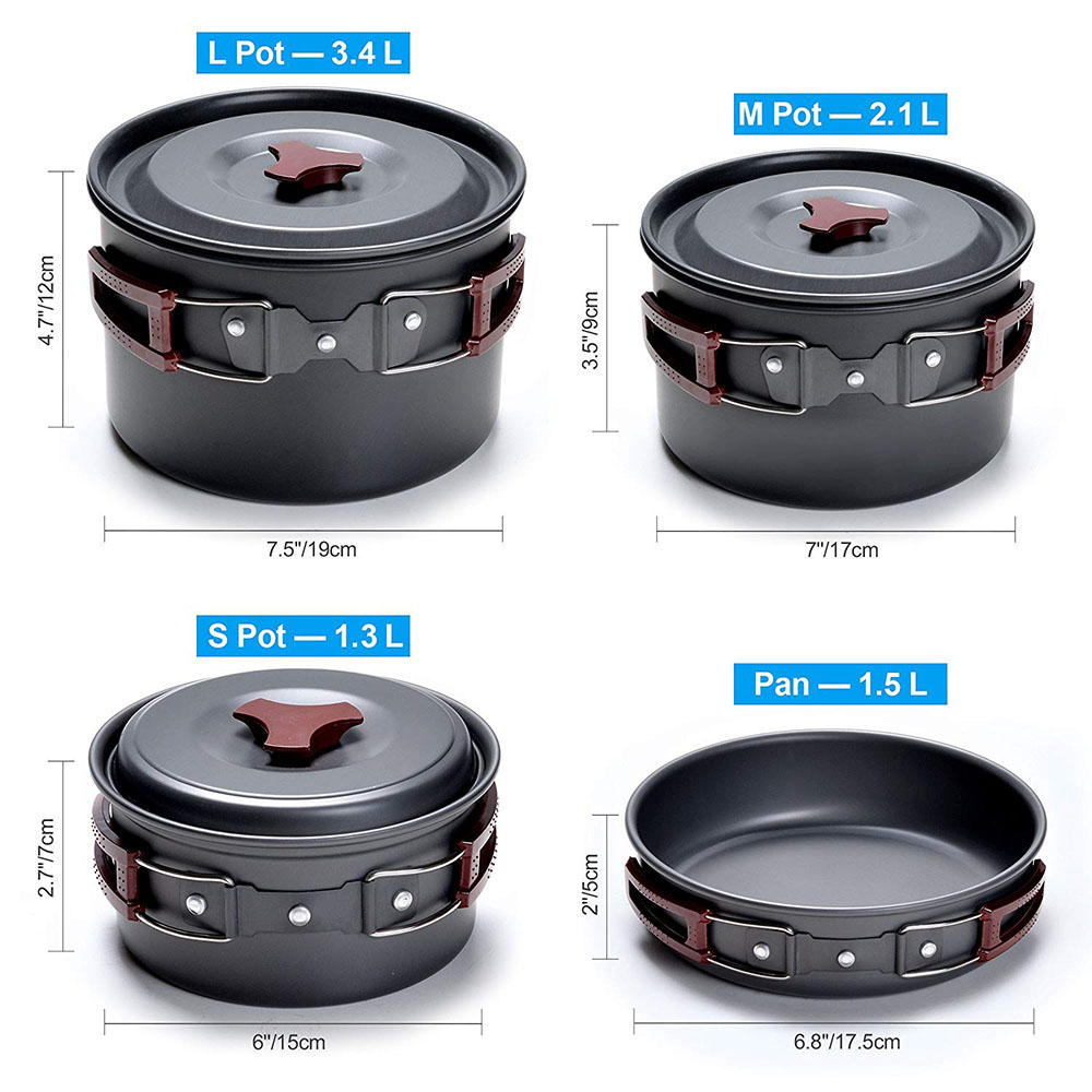 アウトドア キャンプ調理器具キット ノンスティック キャンプ - Crepe Pan Nonstick のレビューと価格
