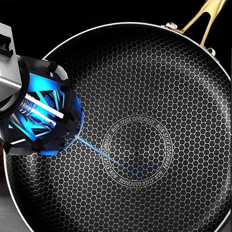 316ステンレス製フライパン中華鍋ノンスティックハニカムポッ - Crepe Pan Nonstick のレビューと価格