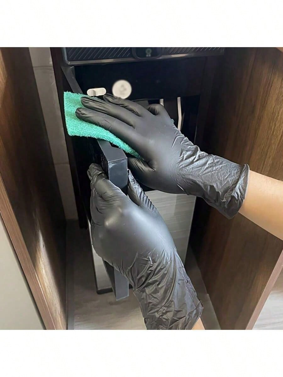多機能使い捨てニトリル手袋100枚入り、掃除や料理に最適、耐 - Home Cooking Oil Disposal のレビューと価格