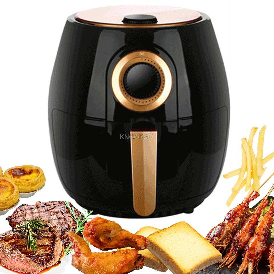 スマートエアフライヤー、オイル不要、家庭用調理、4.5Lディ - Home Cooking Oil Disposal のレビューと価格